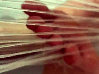 i slip off my nylon before stepping into a steamy shower