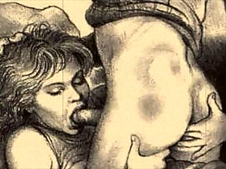 Ever seen vintage erotic art like this before?