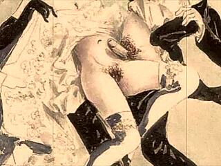 Ever seen vintage erotic art like this before?