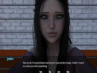 wvm 4 game where shauna plays basketball with big ass character