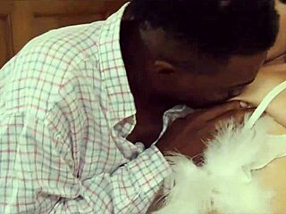 Beautiful Shemale Bareback Fucks Guy Hard