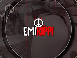 The slave worships the queen's feet 😍 Trampling session!