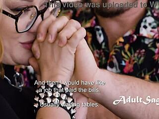 Intimate Casting with Ginger Emma Magnolia's Big Tits