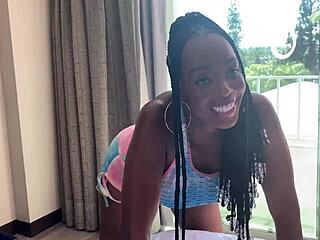 Yum the boss bounces her ass on Rome Majors' monster cock.