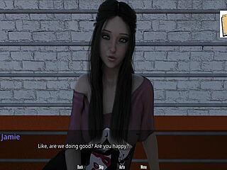 wvm 4 game where shauna plays basketball with big ass character