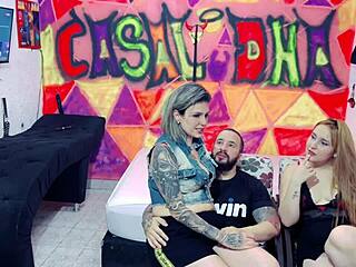 Minha Melhor Amiga Espero Eu Sai Para Ir Foder Com Meu Marido Mais Nao Esperava Que Eu Voltaria N� Safada Agora Ela Vai V� Oque � Ser Fudida Por Mim