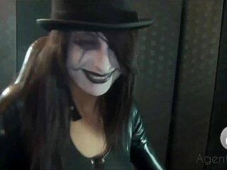 Goth girls showcase sexy smoking styles