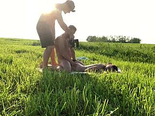 fucking hard backstage in a wild backroom session