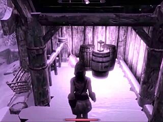 Triss and the succubus get wild with dildos outdoors 😈