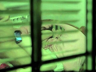 i caught my girlfriend cheating through the window, what a surprise