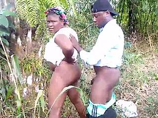 yo, caught us banging in the bush sunday