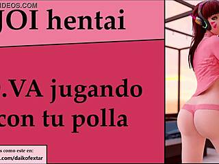 D.Va Wants to Play with Your Cock in Joi Game!