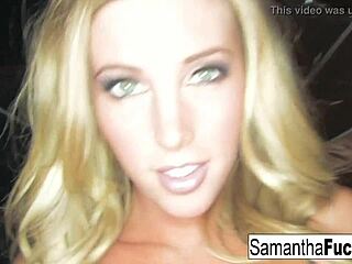 hey, why don’t ya watch samantha tease with her nude body?