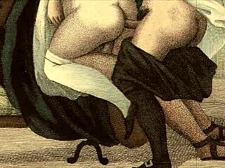 Ever seen a vintage erotic drawing like this one?