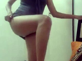 Big Boobs Play with Monster Cock in Black Night Sex