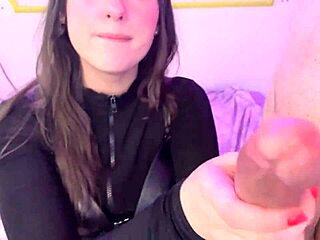 sharing a tasty cock with you in sloppy deepthroat