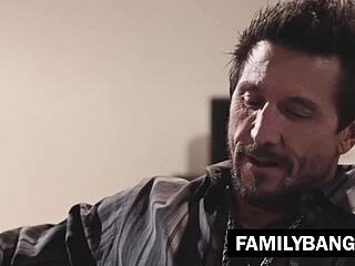 Hot milf seduces husband's brother again with sovereign syre and tommy gunn ⭐