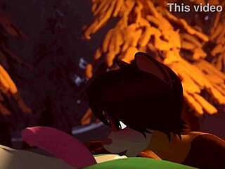 Furry Gostosa Mamando Gostoso No Pau