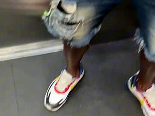 This skinny twink hunts for action in the bushes at Engenheiro Goulart.