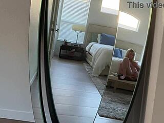 Are you sneaking around the corner just to watch me touch myself?