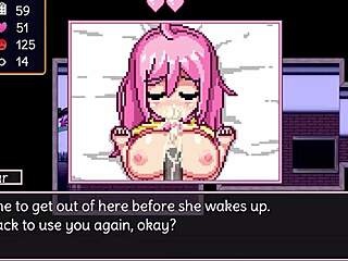 noelle tryin her hardest with anal creampie... so hot