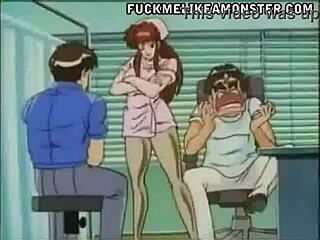 Anime Strapon Fuck Threesome, Oh No