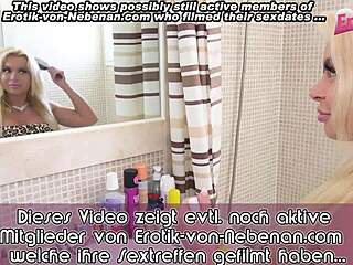 blonde teen prostitute does anal in car on street!