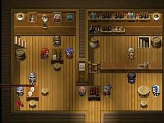 Hey, in Harem Hentai Game Ep 4, my best friend became a dancing whore!