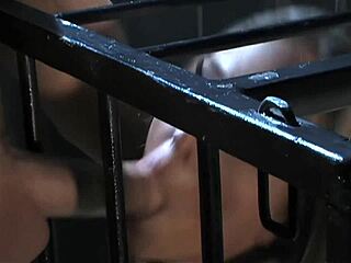 Super hot brunette got her cunt pounded hard by man in rough session