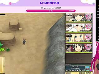 lewdneko the vtuber dives into hentai game evenicle part 8.