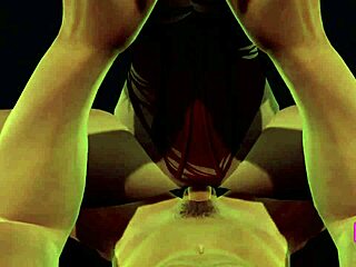 In the hospital, Doctor Strange injects all his magic into Scarlet Witch's eager body. The cosplay costumes heighten the intense encounter.