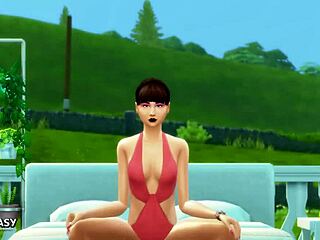 Beloved fucks in nature 3d animation