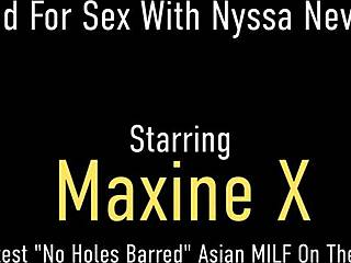 Nyssa Nevers says, 'Oh, the lesbian maid Maxine X surprised me while I was masturbating'