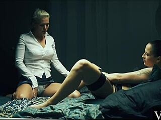 I love watching busty mature lesbians lick each other's ass and pussies in lingerie