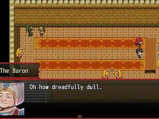 Hey, in Harem Hentai Game Ep 4, my best friend became a dancing whore!