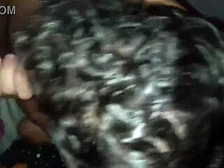 What A Tasty Big Black Cock In Gloryhole Blowjob.