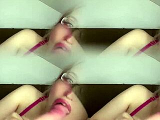 bimbofication dildo sucking training for sissy