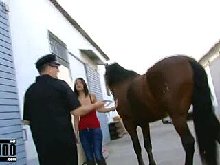 Hot Spanish babe Sandra Milka drilled hard in jail cell