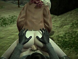 i can't believe this hentai resident evil 4 remake ashley 3d animation is so wild