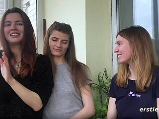 Uninhibited Threesome with Horny Girls Going Wild, OMG! 😜