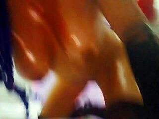 skinny busty latina visits massage center, asks masseuse to spray oil on tits and ass 😏 episode 2