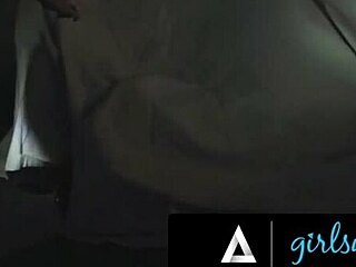 Wow, kristen scott's dirty night in spooky building!