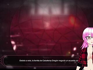 lin la dragona de hielo mirror 05 in anime 3d cartoon