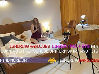 Fitness Model's Yoga Turns into Handjob Scene