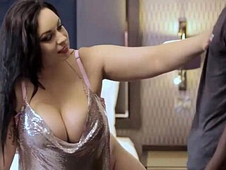 Hot bbw with big ass gets doggystyle sex and cumshot on tits