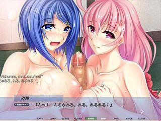 yo, in akumeru family harem route part 2, these step-sisters are giving a dual titfuck 😈