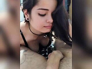 White wolf wife sucking white dick lovingly featuring white moon