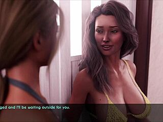 wife and stepmother in erotic anime hentai with big tits and mother-in-law!