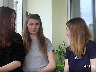 Uninhibited Threesome with Horny Girls Going Wild, OMG! 😜