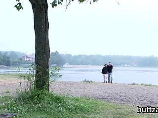 Glamorous Skinny Nympho Spreads Pussy And Anus